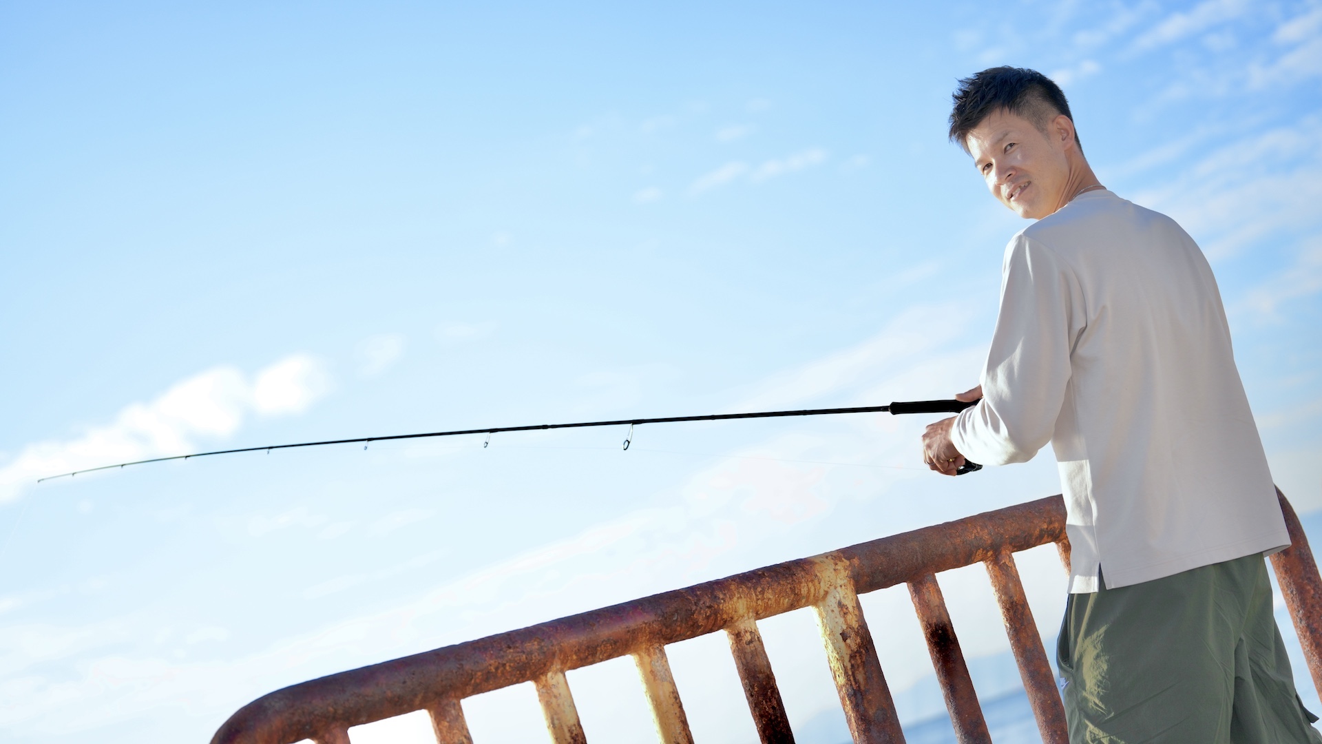 リラックスしたオフの雰囲気
