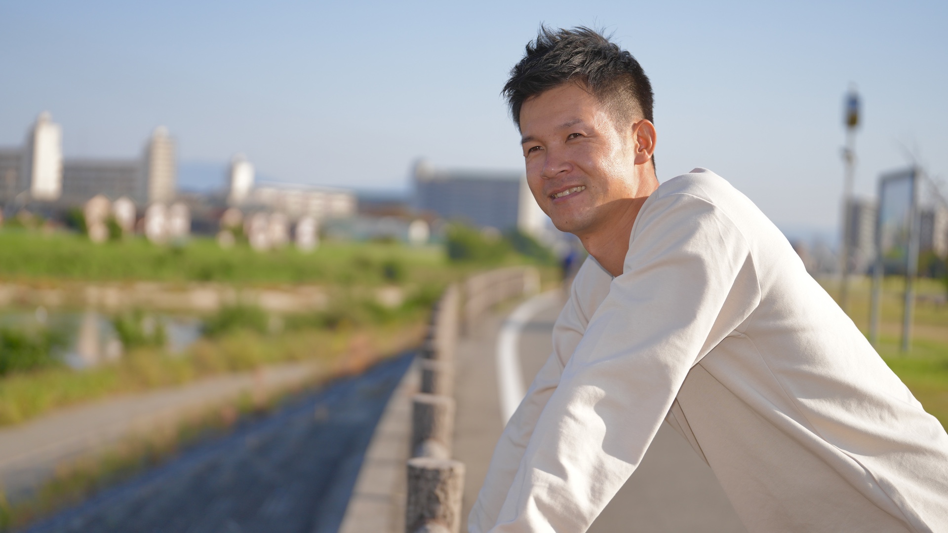 リラックスしたオフの雰囲気