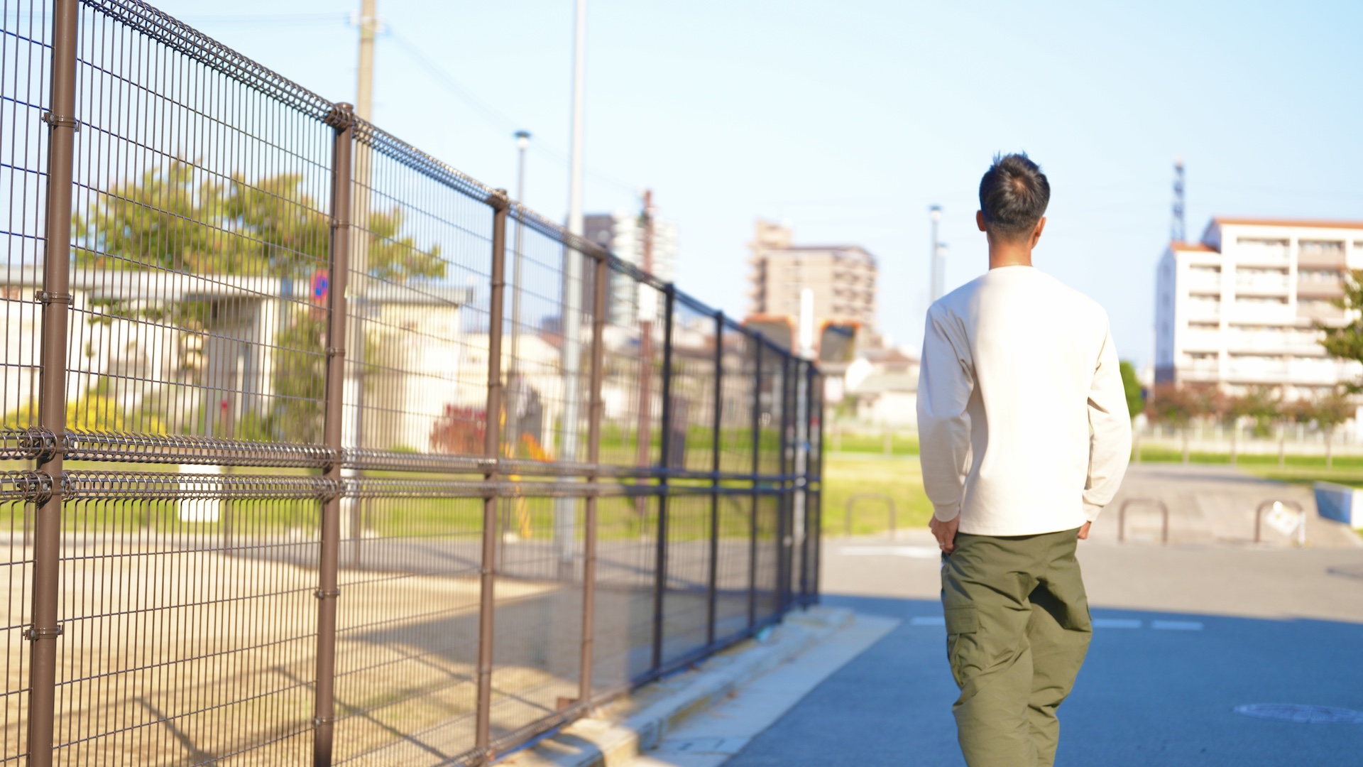 リラックスしたオフの雰囲気